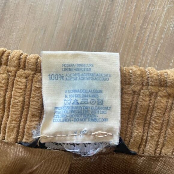 VTG J&ANS Dolce & Gabbana Ittierre 100% Acetate Men’s 36R Sports Jacket Brown - Picture 4 of 11